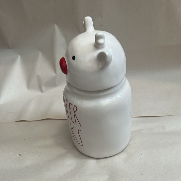 Reindeer snacks topper canister - Picture 3 of 3